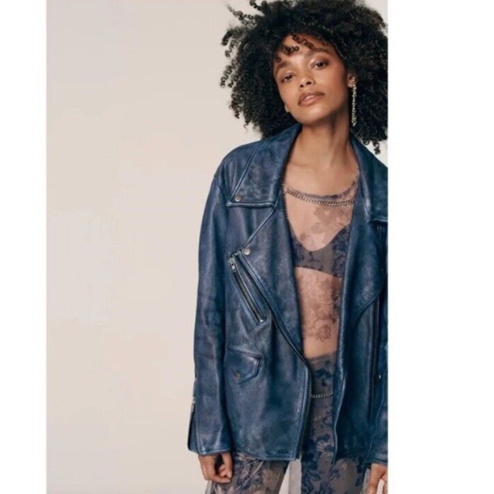 We The Free Jealousy Leather Moto Jacket